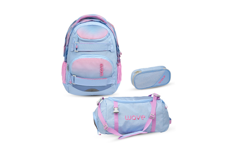 Belmil Infinity Move SET-2 Infinity Move Schulrucksack Set 3 tlg. "Gradient Lavender" Gradient Lavender
                                             