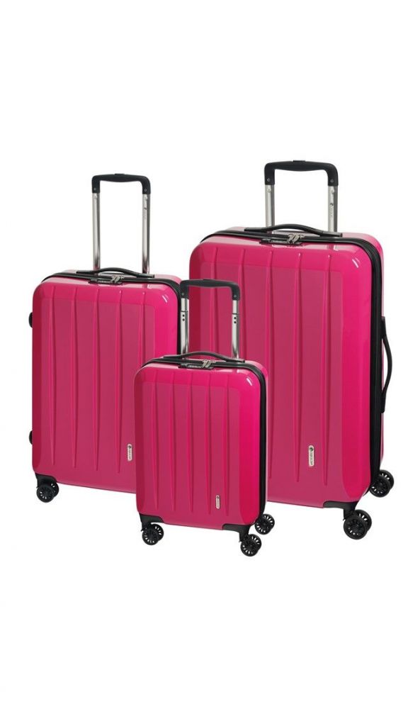 CHECK.IN London Trolley-Set London 2.0 3-tlg. Pink #1
