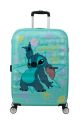 American Tourister Wavebreaker Disney Spinner 67/24 Tsa Disney Fl Stitch Flower #1