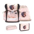 Belmil Mini-Fit Schulranzenset Horse Chestnut #1