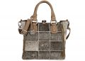 Bull&Hunt Jackie-sherpa Handtasche Salt & pepper #1