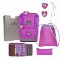 DerDieDas ErgoFlex Tiny Set Schulranzenset Purple Unicorn #1