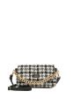 L.Credi Naissa Clutch schwarz/offwhite #1