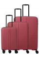 Travelite Air Stripe Trolley 4w L/M exp./S Slim Red #1