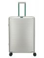 Travelite Next 4w Trolley L Silber-Grün #1