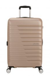 American Tourister Flashline Spinner 67/24 Exp Tsa Ivory Gold 