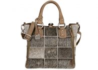Bull&Hunt Jackie-sherpa Handtasche Salt & pepper 