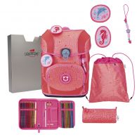 DerDieDas ErgoFlex Tiny Superflash Set Schulranzenset Coral Reef