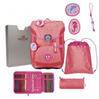 DerDieDas ErgoFlex Easy Superflash Set Schulranzenset Coral Reef