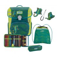 Scout Neo Set Superflash Extreme Schulranzenset Lizard