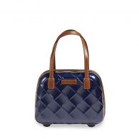 Stratic Leather and More Hartschalen-Koffer Beautycase (bis 28cm) blue