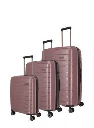 Travelite Air Base Kofferset 3-tlg. 4w L/M erw./S Flieder