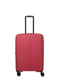 Travelite Air Stripe Trolley 4w M exp Red