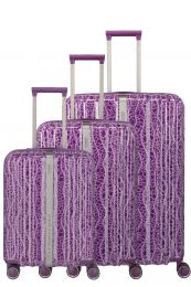 Travelite Lascana Edition 4W L/M/S Kofferset Plum