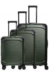Travelite Millennium Trolley 4w L/M exp./S Pine Green 