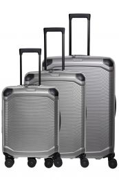 Travelite Millennium Trolley 4w L/M exp./S Silver 