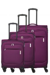 Travelite Priego Trolley 4w L/M/S Berry