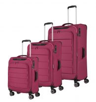 Travelite Skaii Kofferset 3-teilig (L+M+S) Abendrot