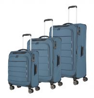 Travelite Skaii Kofferset 3-teilig (L+M+S) Panoramablau