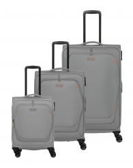 Travelite Umbria 4w L/M/S Kofferset Smokey Grey 