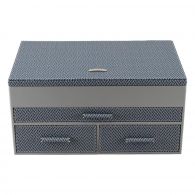 Windrose Calma Schmuckkasten groß Grau