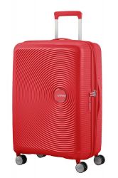 American Tourister Soundbox Spinner 67/24 TSA Exp Coral Red