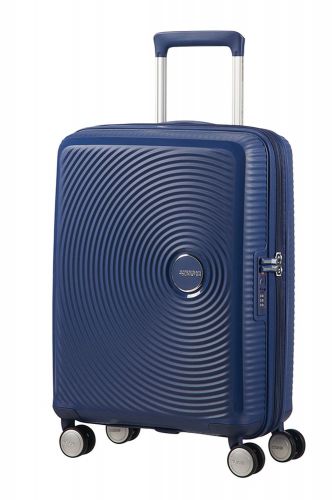 American Tourister Soundbox Spinner 55/20 TSA EXP Midnight Navy 