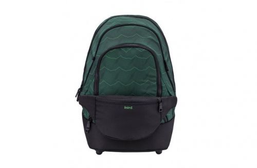 Belmil 2in1 School Backpack with Fanny pack Premium Schulrucksack Twist of Lime 