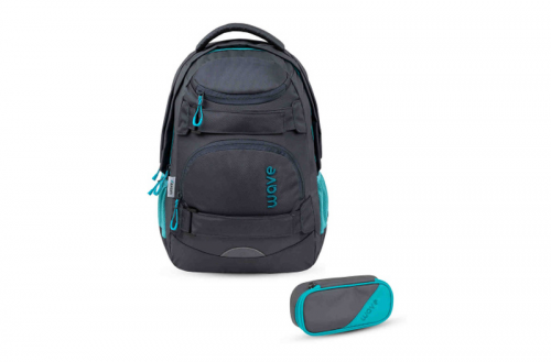 Belmil Infinity Move SET-1 Infinity Move Schulrucksack Set 2 tlg. "Grey Lagoon" Grey Lagoon 