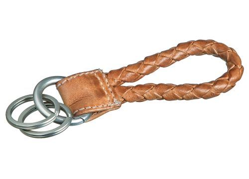 Bull Hunt Keyring No2-Light Tan 