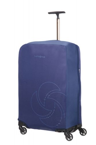Samsonite Zubehör Kofferschutzhülle passend für einen M Koffer  Blau 