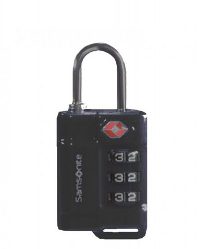 Samsonite V/Safe US 3 Combi Lock TSA Vorhängeschloss black 