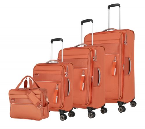 Travelite Miigo 4w L/M/S+Bordtasche Safran 