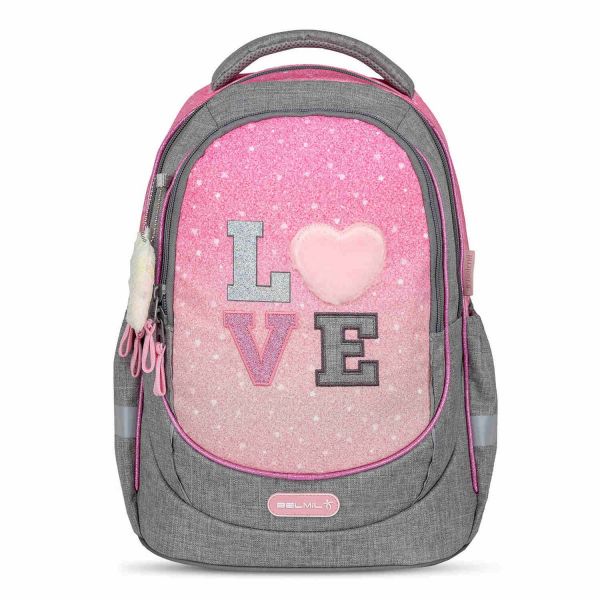 Belmil Leisure Schulrucksack Love of Heart #1
