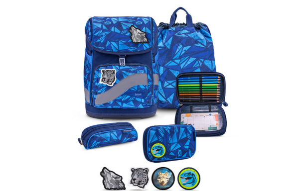 Belmil Smarty Plus Schulranzenset Glacier Blue
                                                    