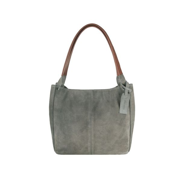 Bull Hunt Shopper Bag-Suede Grey #1