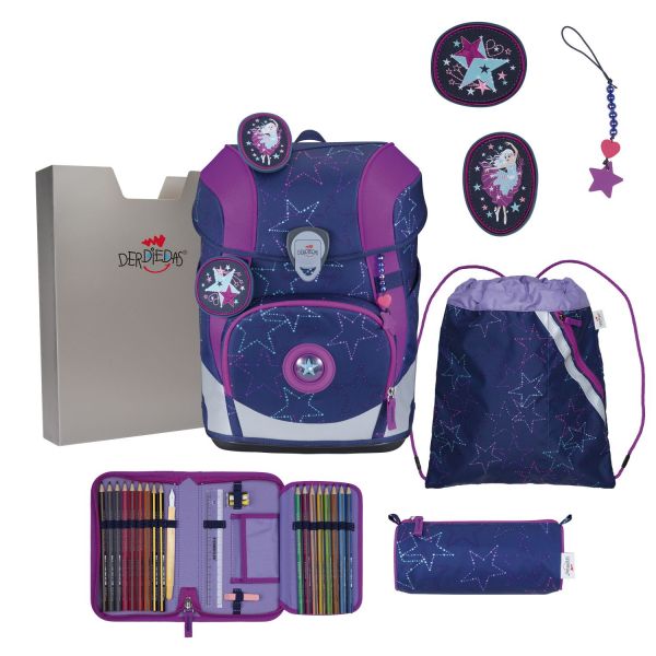 DerDieDas ErgoFlex Tiny LED Set Schulranzenset Dancing Star #1