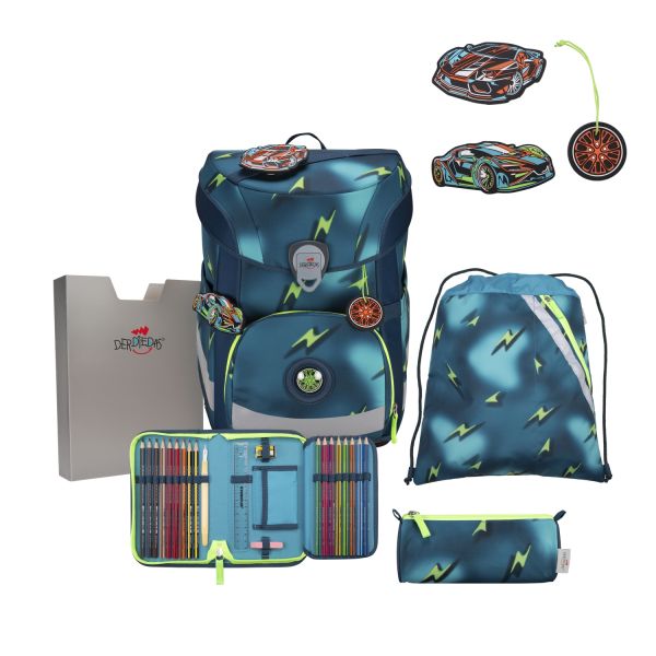 DerDieDas ErgoFlex Easy Set Schulranzenset Magic Light #1