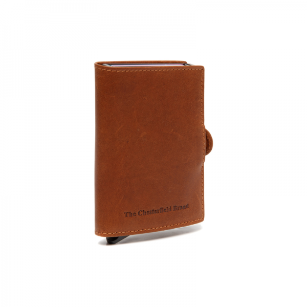 The Chesterfield Brand Lagos Cardholder Cognac #1
