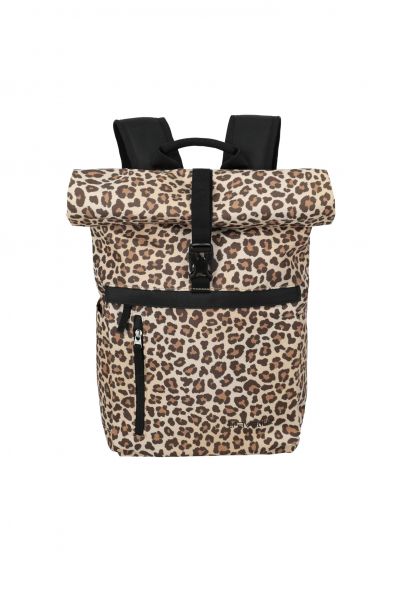 Travelite Basics Rollup Backpack Leopard #1