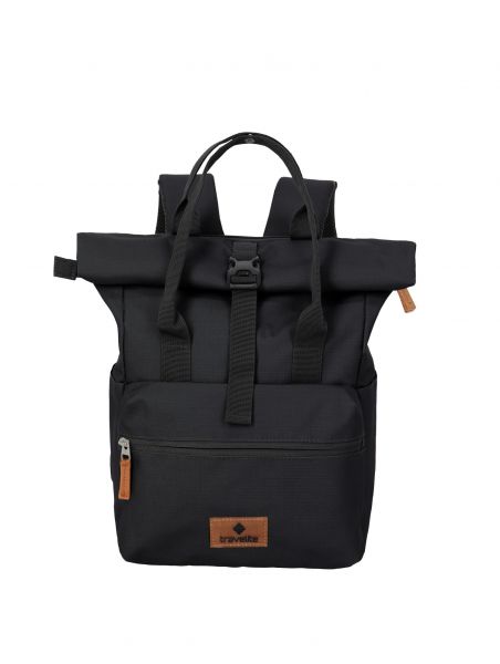 Travelite Basics Short Handle Rollup Black #1