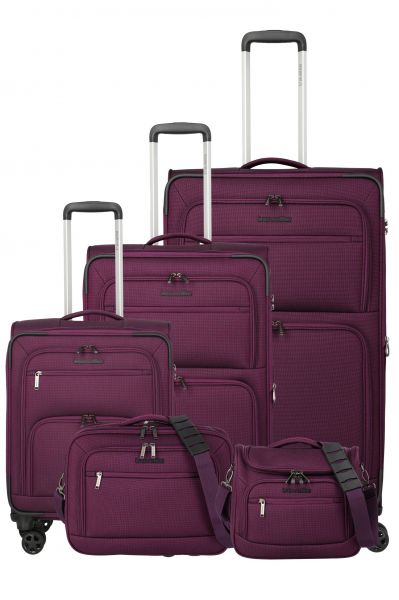 Travelite Cubis Trolley 4w Lexp/Mexp/Sexp/BC/BB Berry #1