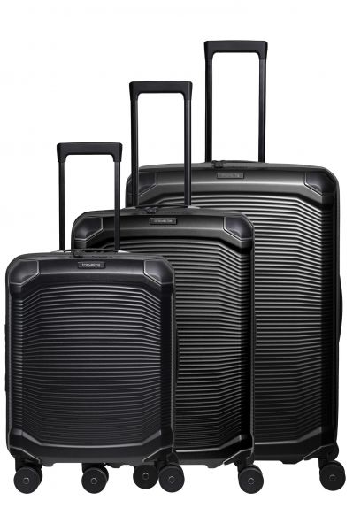 Travelite Millennium Trolley 4w L/M exp./S Black #1