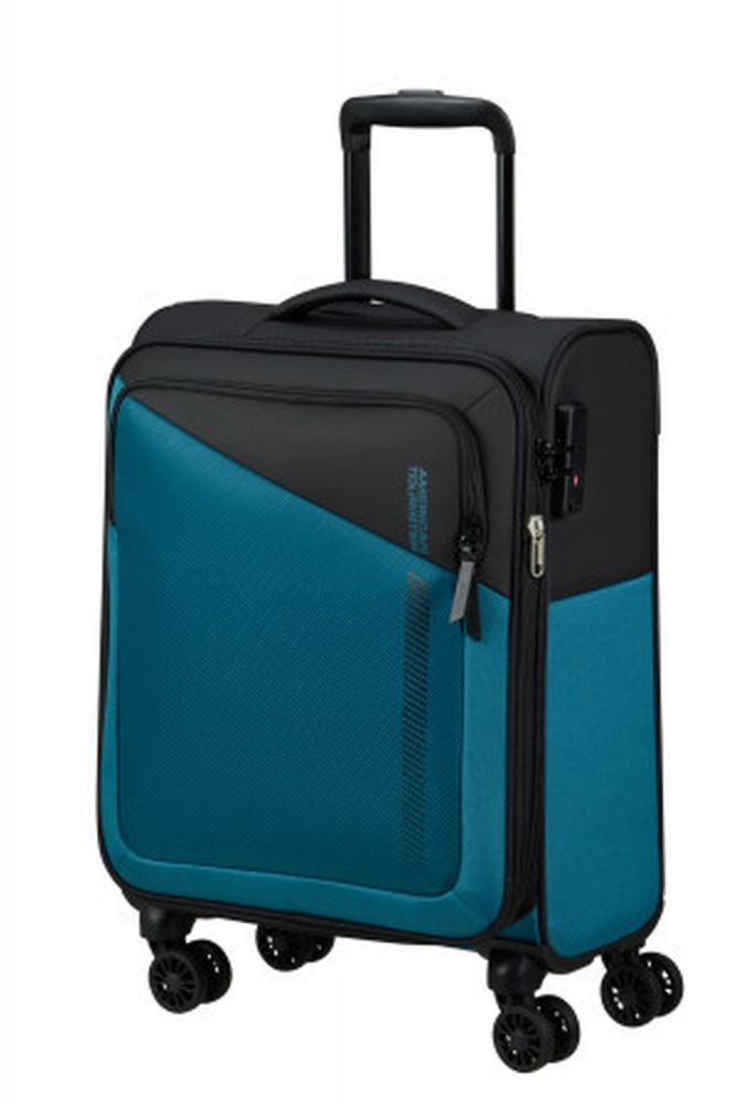American Tourister Daring Dash Spinner S Exp Tsa Black/Blue #2