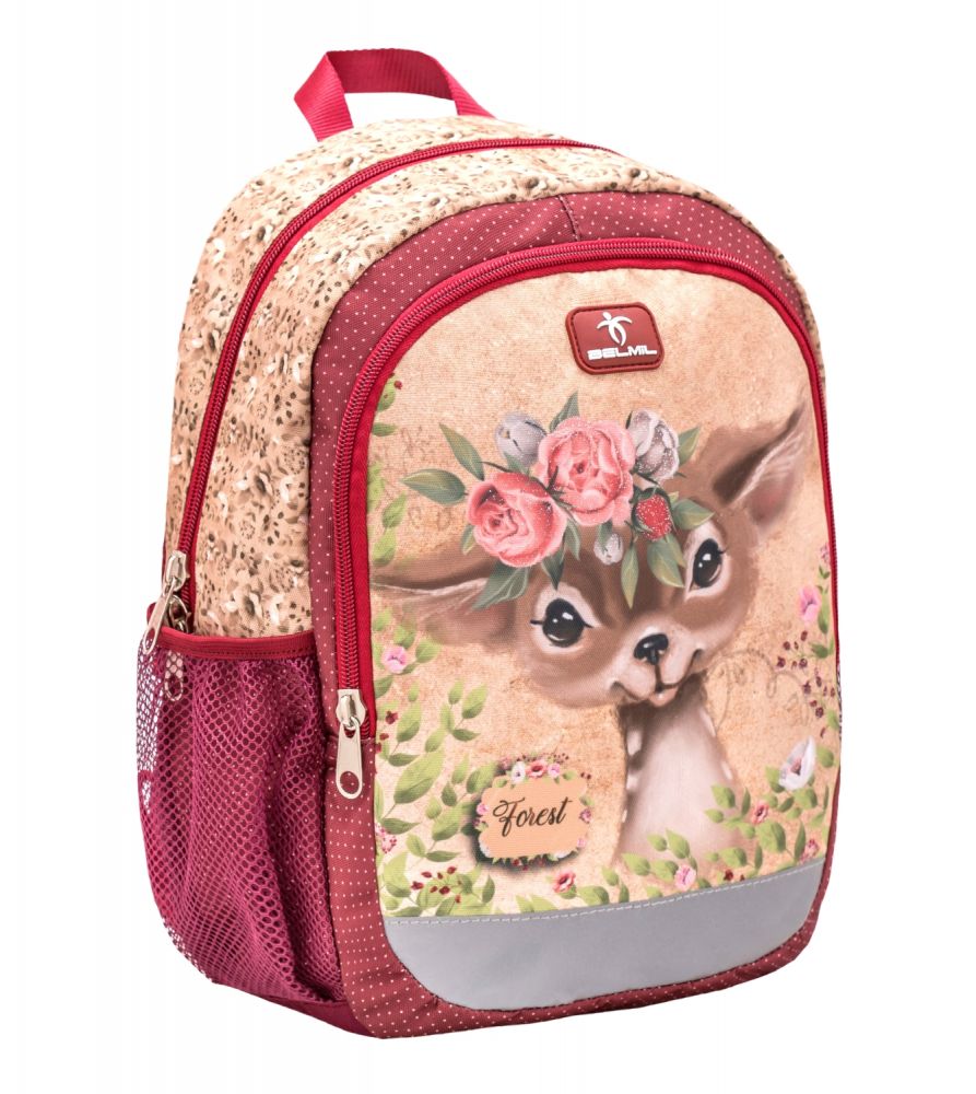 Belmil Kiddy Plus Kindergartenrucksack Animal Forest Bambi #2
