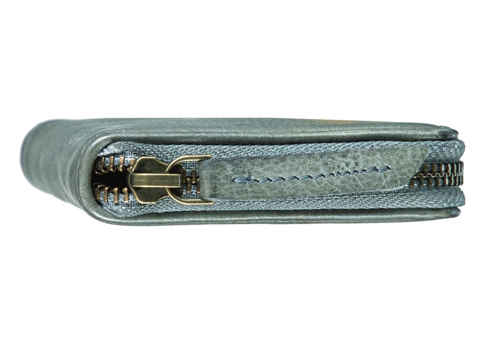 Bull Hunt Mini Zip Wallet-Graphit #2