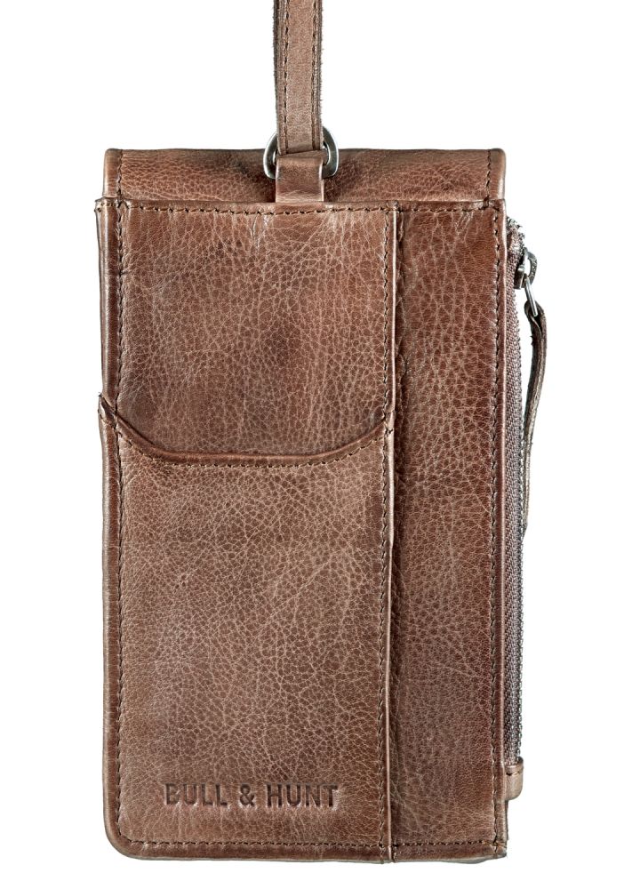 Bull Hunt Phone Pouch Lil-Taupe #2