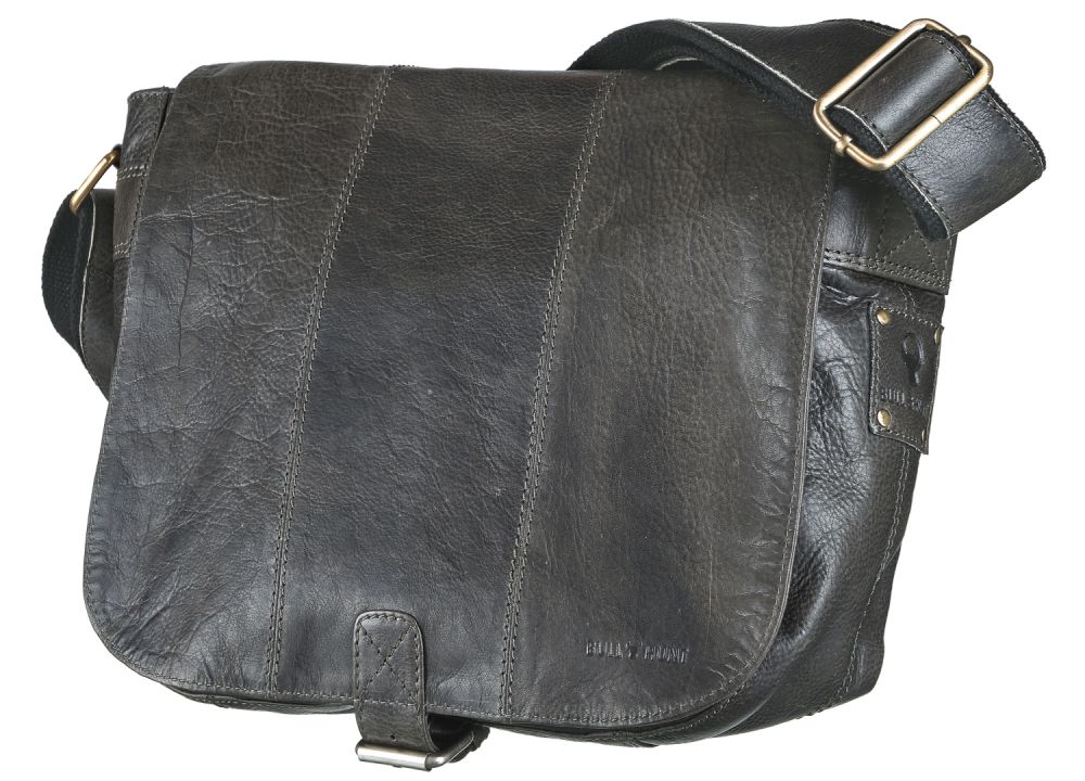 Bull & Hunt Messenger Bag antigo grey #2
