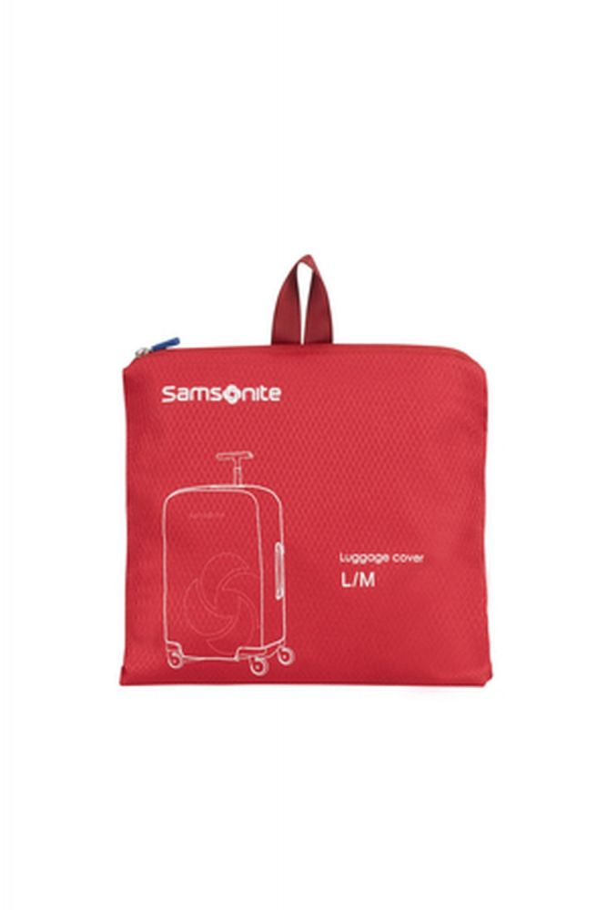 Samsonite Zubehör Kofferschutzhülle passend für einen L Koffer  Rot #2