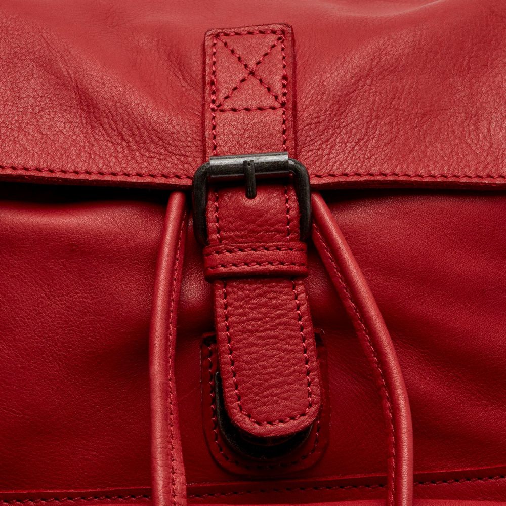 The Chesterfield Brand Mick Rucksack Red #2